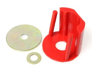 Volkswagen Rabbit MKV Motor Mount Inserts - Energy Suspension - Polyurethane - Red - 2006